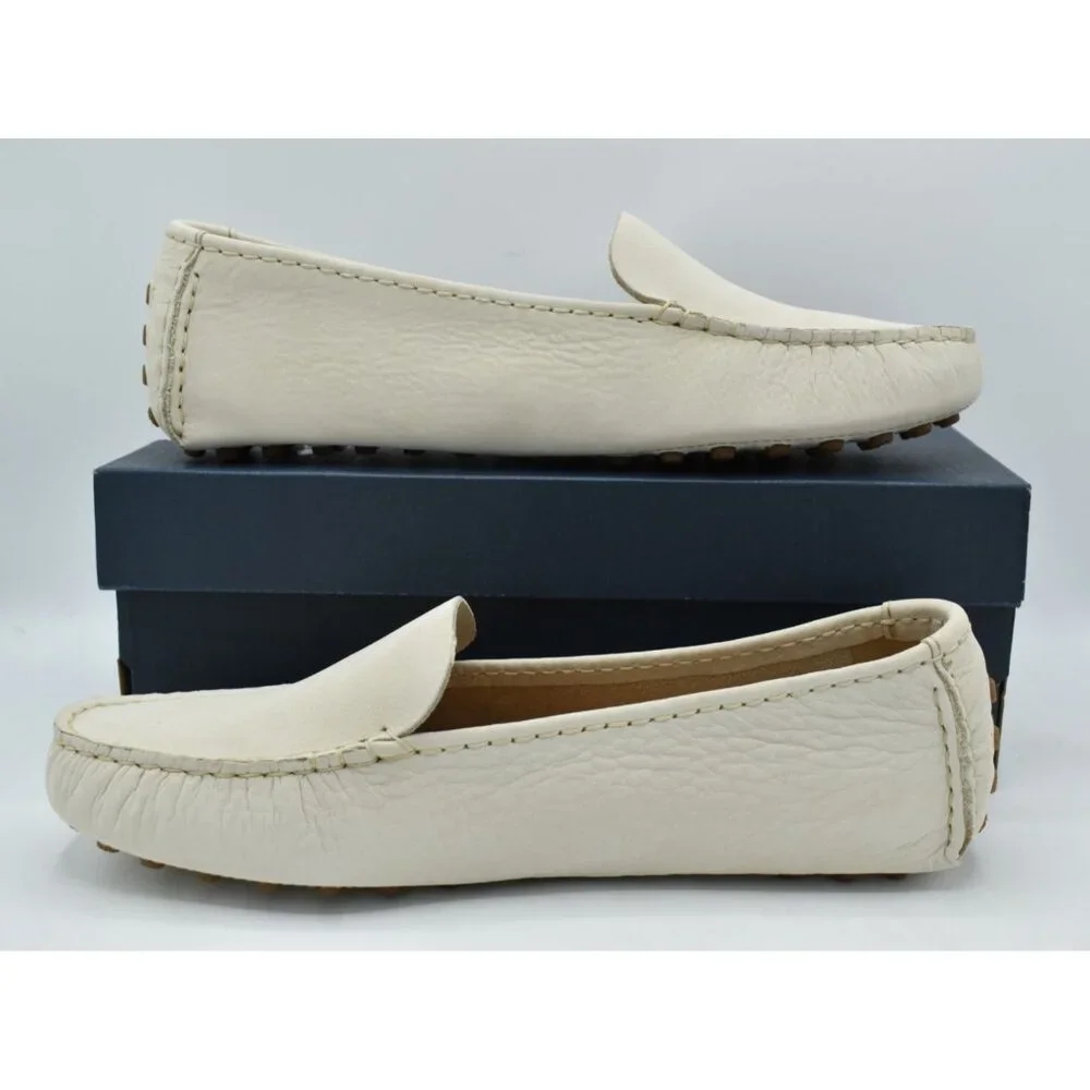 Sperry Womens Size 11 Port Driving Bone Beige Moccasin Loafers Driver‎ Shoes